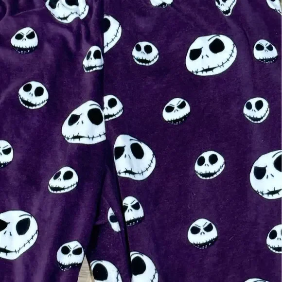Disney Nightmare Before Christmas Jack Skellington Pajama Pants Women’s Large - Picture 3 of 3